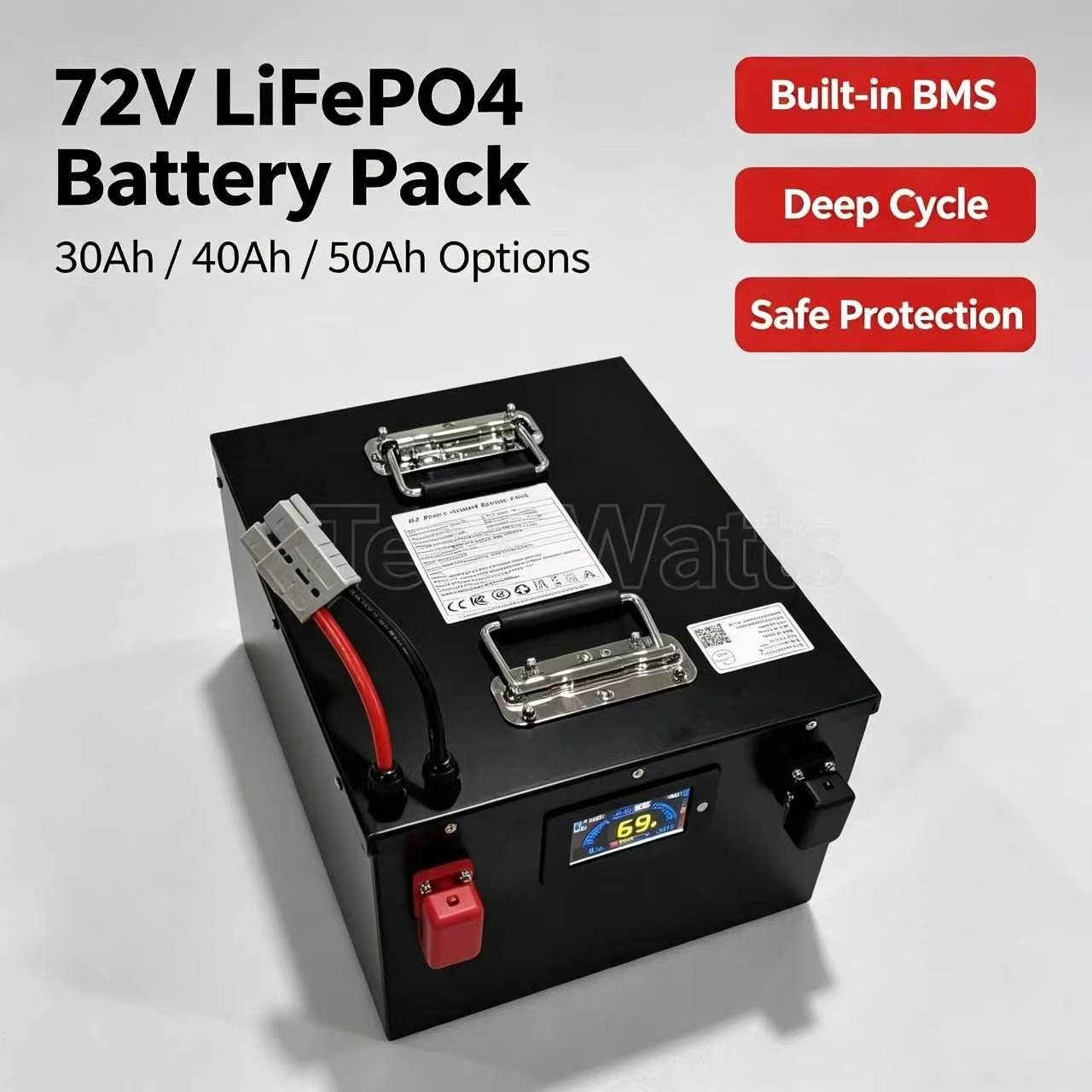 Bateria de lítio lifepo4 de ci - 72V 40Ah Lifepo4 Battery Pack avaliação e preço