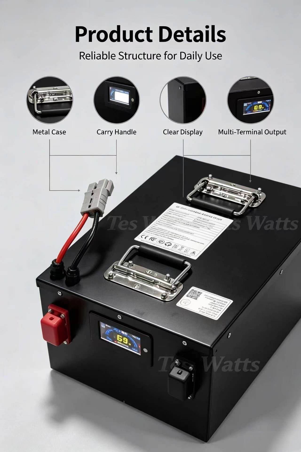 Bateria de lítio lifepo4 de ci - 72V 40Ah Lifepo4 Battery Pack avaliação e preço