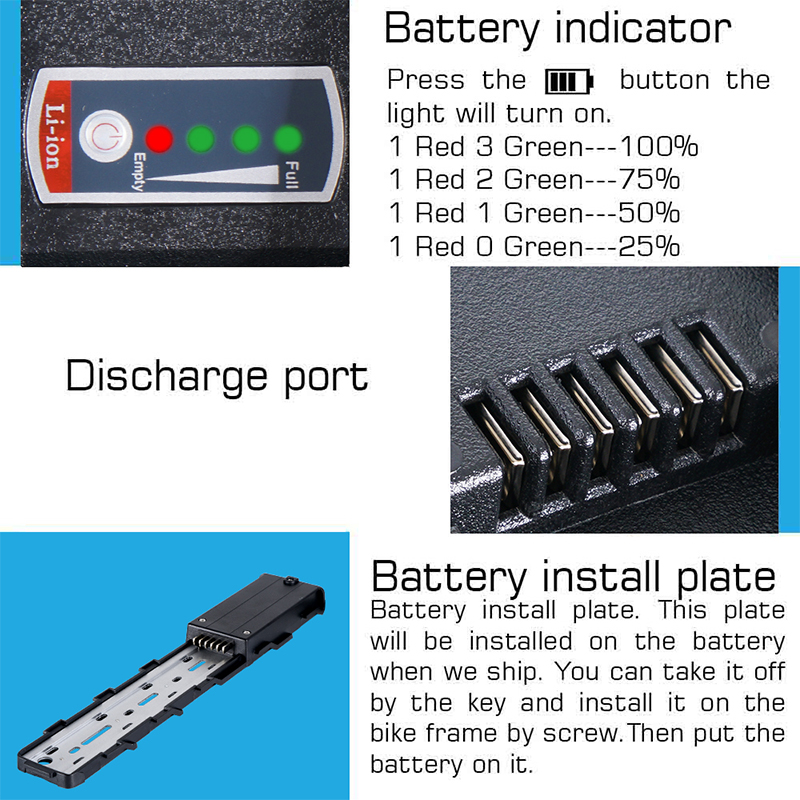 Bateria para Bicicleta Elétric - 60V 50Ah Electric Scooter Battery avaliação e preço